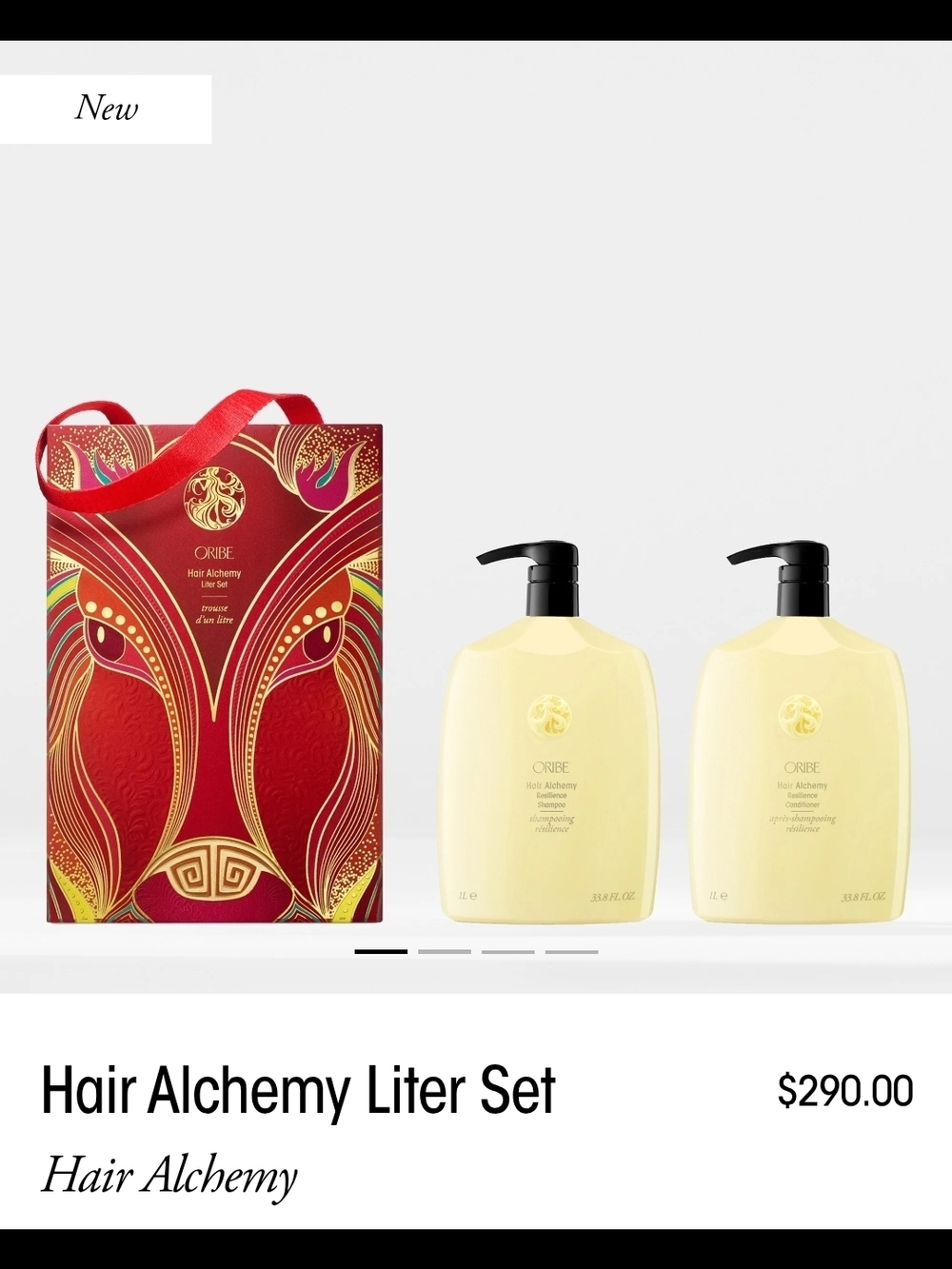Oribe Hair Alchemy Shampoo & Conditioner Set - Red & Pale Yellow